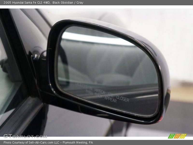 Black Obsidian / Gray 2005 Hyundai Santa Fe GLS 4WD