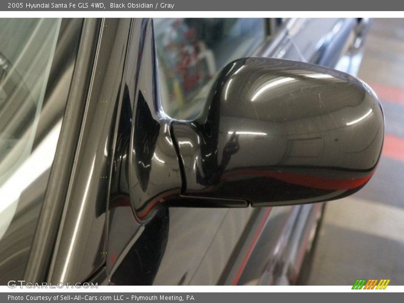 Black Obsidian / Gray 2005 Hyundai Santa Fe GLS 4WD