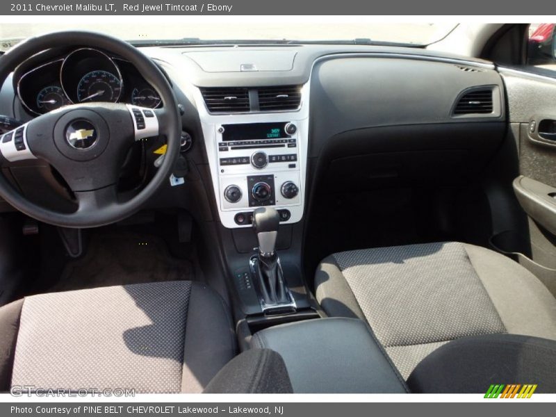 Red Jewel Tintcoat / Ebony 2011 Chevrolet Malibu LT