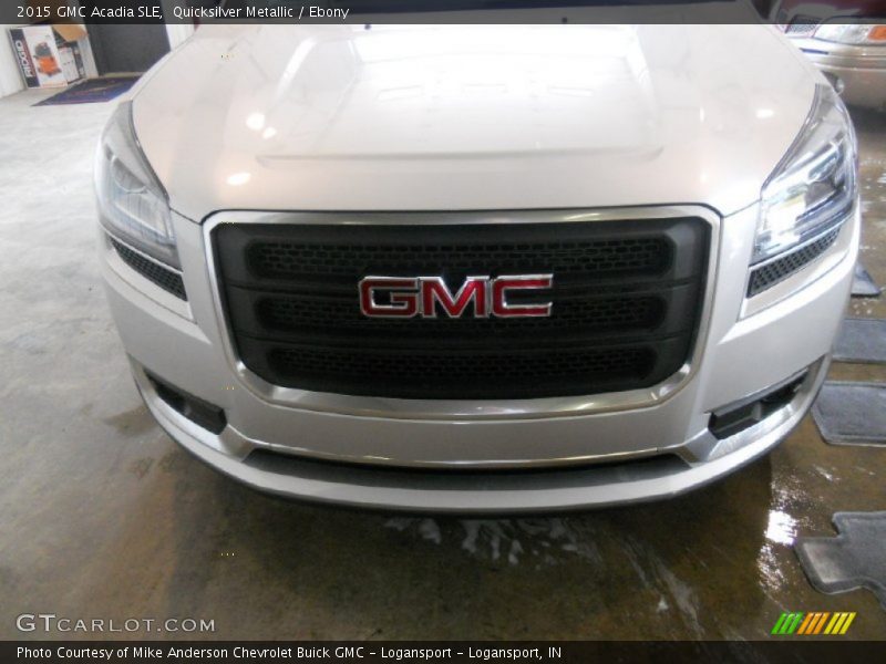 Quicksilver Metallic / Ebony 2015 GMC Acadia SLE