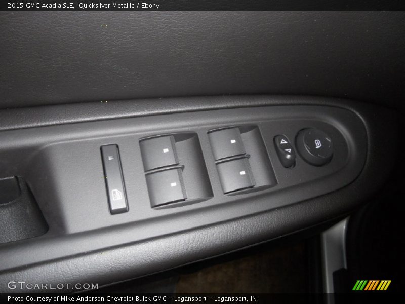 Quicksilver Metallic / Ebony 2015 GMC Acadia SLE