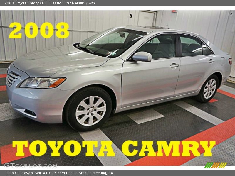 Classic Silver Metallic / Ash 2008 Toyota Camry XLE