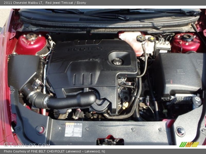 Red Jewel Tintcoat / Ebony 2011 Chevrolet Malibu LT