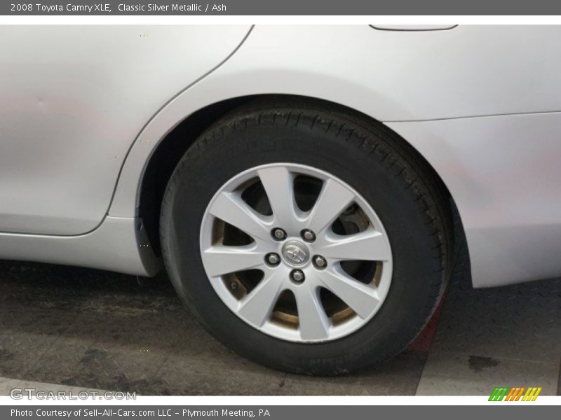 Classic Silver Metallic / Ash 2008 Toyota Camry XLE