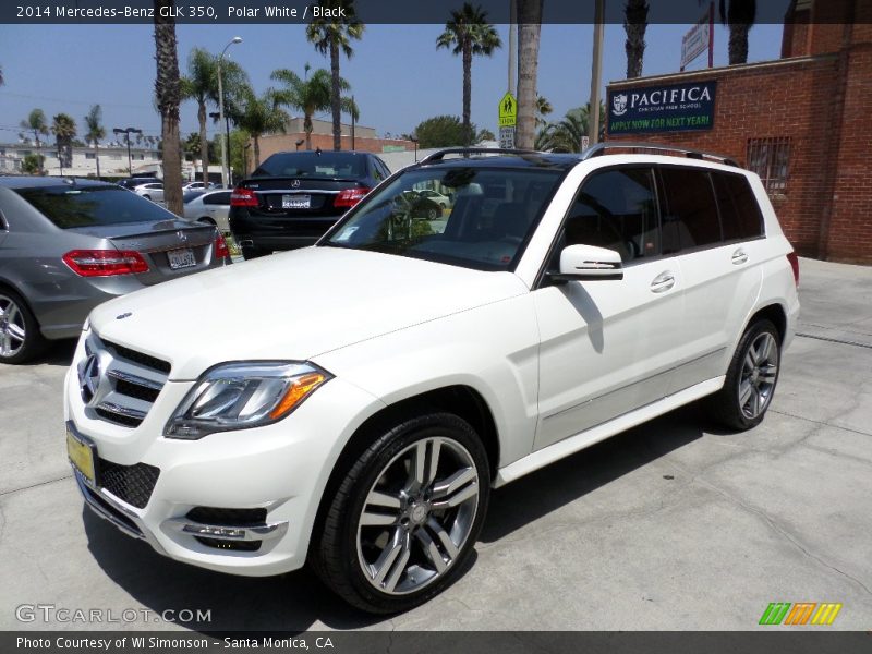 Polar White / Black 2014 Mercedes-Benz GLK 350