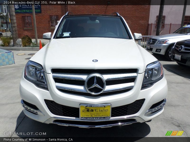 Polar White / Black 2014 Mercedes-Benz GLK 350