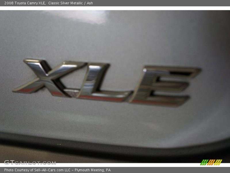 Classic Silver Metallic / Ash 2008 Toyota Camry XLE