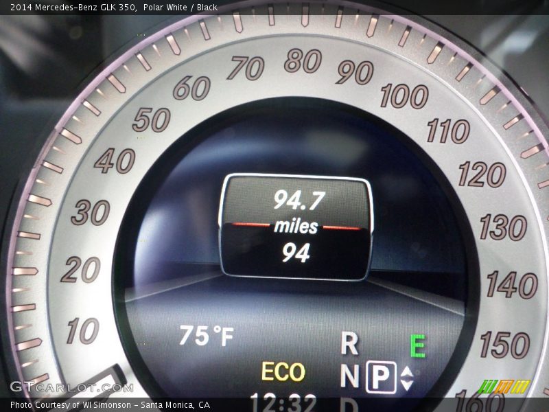 Polar White / Black 2014 Mercedes-Benz GLK 350