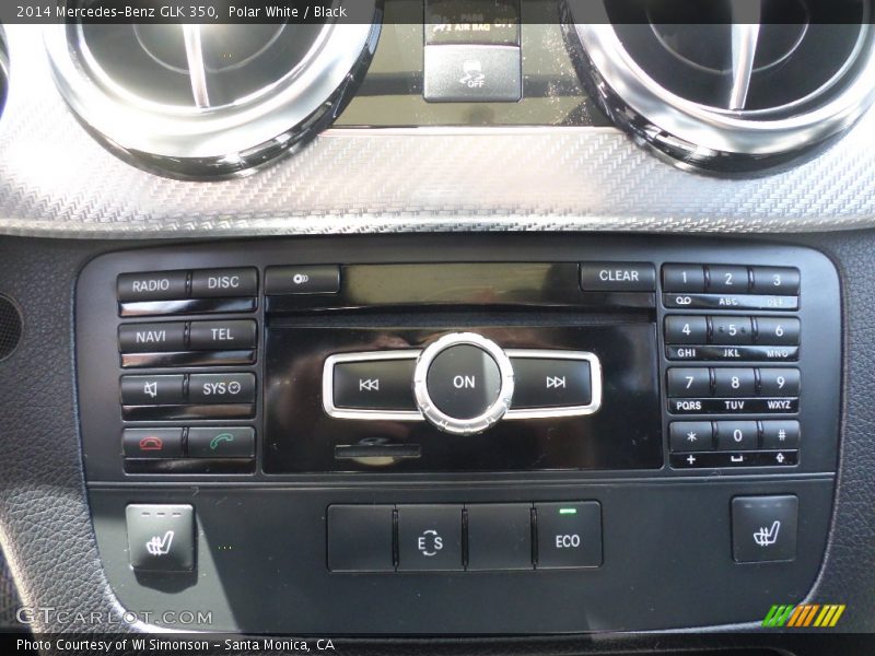 Polar White / Black 2014 Mercedes-Benz GLK 350