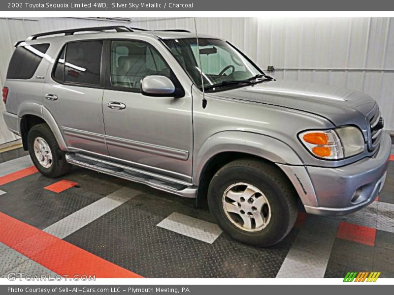 Silver Sky Metallic / Charcoal 2002 Toyota Sequoia Limited 4WD