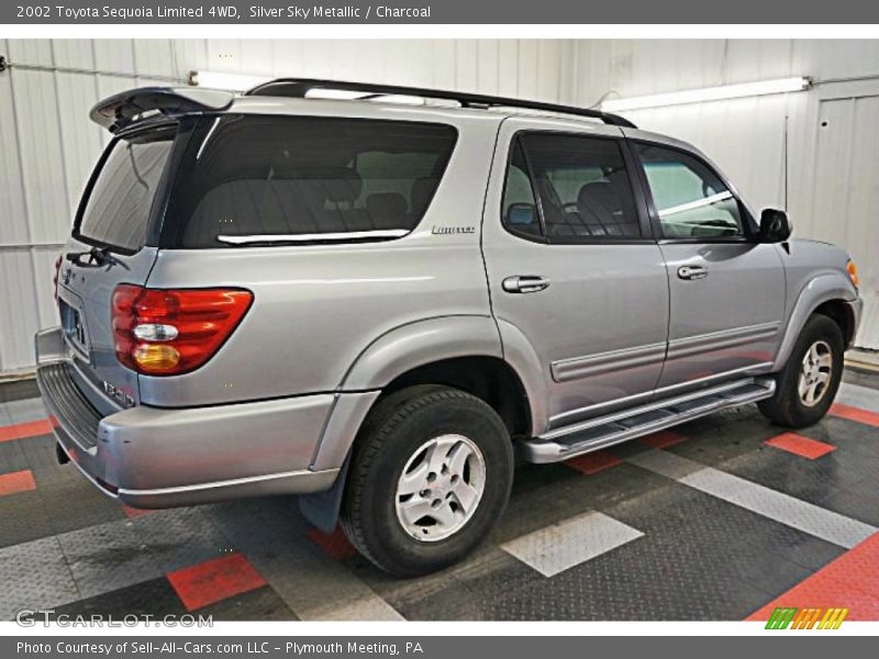 Silver Sky Metallic / Charcoal 2002 Toyota Sequoia Limited 4WD