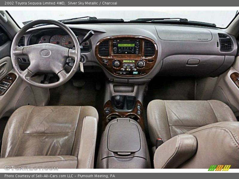 Silver Sky Metallic / Charcoal 2002 Toyota Sequoia Limited 4WD