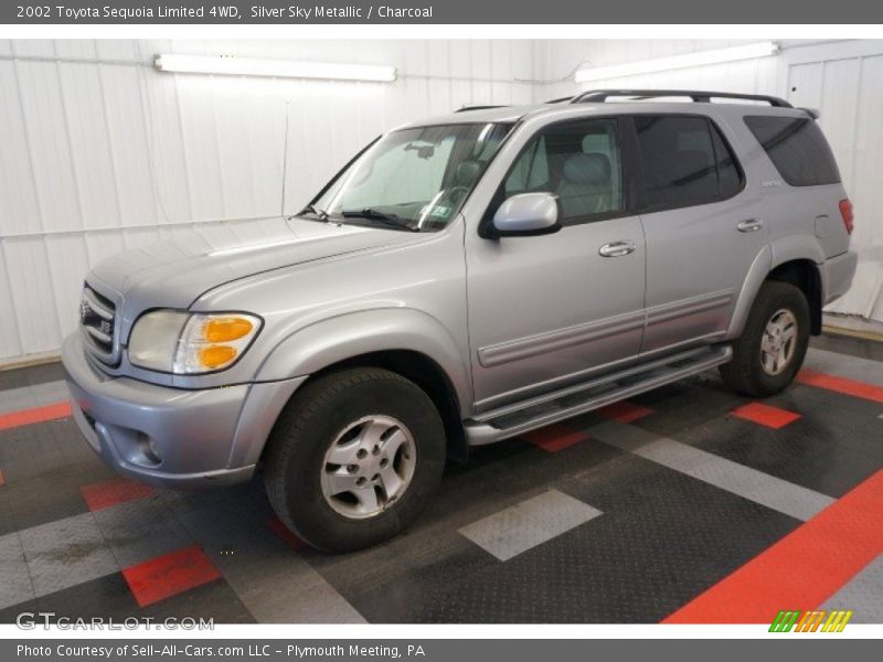 Silver Sky Metallic / Charcoal 2002 Toyota Sequoia Limited 4WD