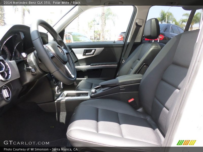 Polar White / Black 2014 Mercedes-Benz GLK 350