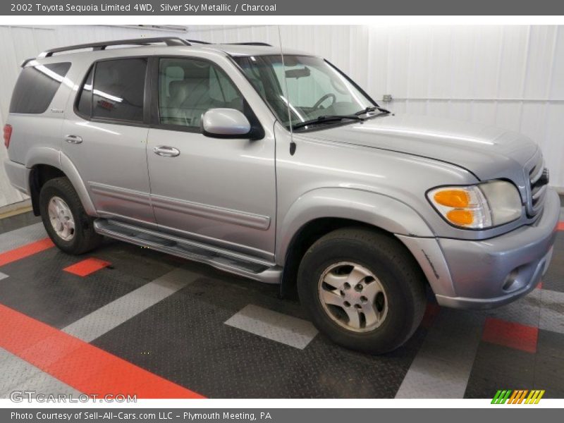 Silver Sky Metallic / Charcoal 2002 Toyota Sequoia Limited 4WD