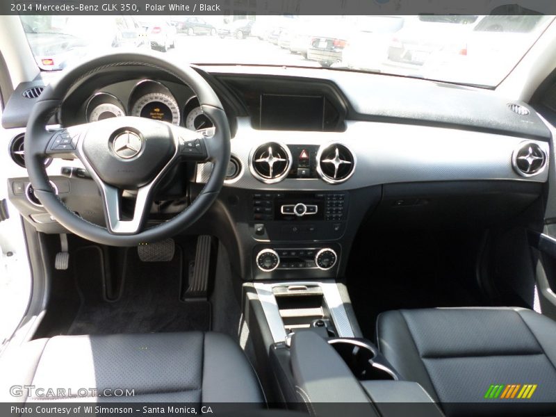 Polar White / Black 2014 Mercedes-Benz GLK 350