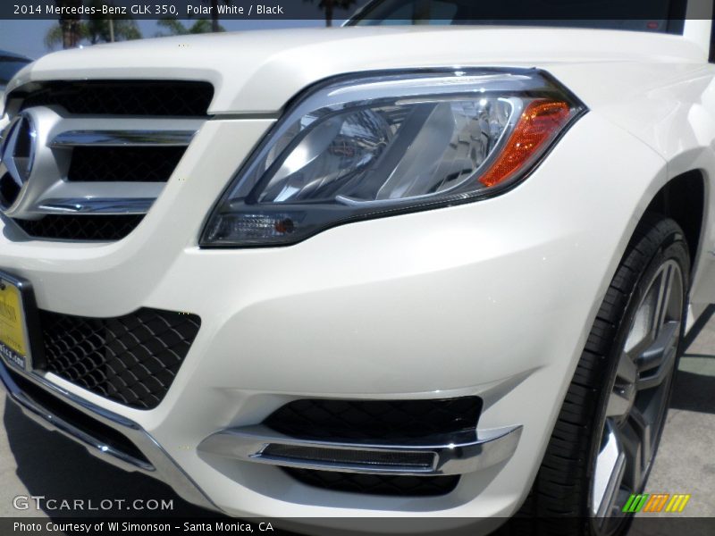 Polar White / Black 2014 Mercedes-Benz GLK 350