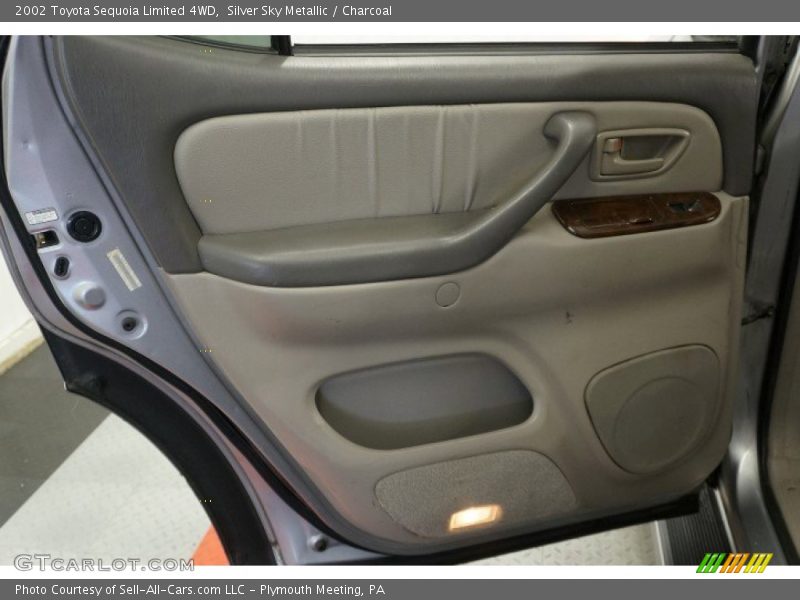 Silver Sky Metallic / Charcoal 2002 Toyota Sequoia Limited 4WD
