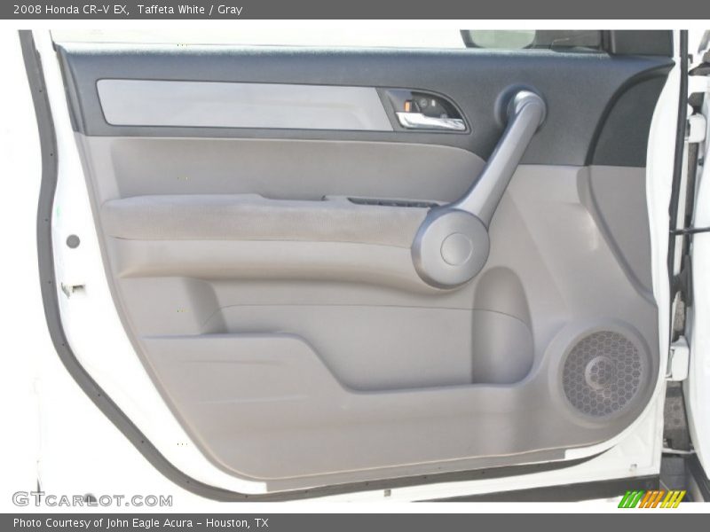 Taffeta White / Gray 2008 Honda CR-V EX