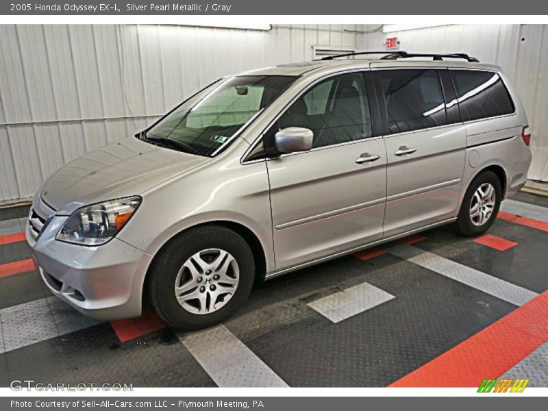 Silver Pearl Metallic / Gray 2005 Honda Odyssey EX-L