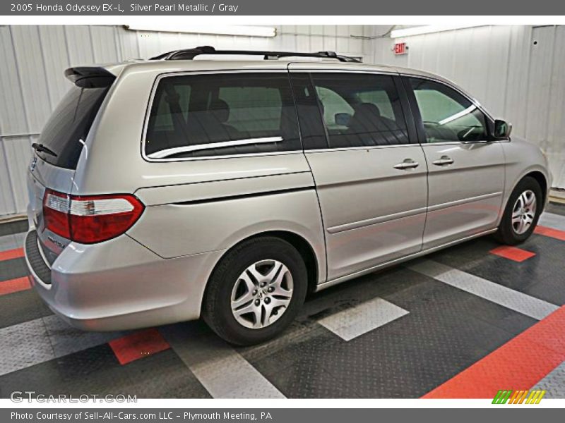 Silver Pearl Metallic / Gray 2005 Honda Odyssey EX-L