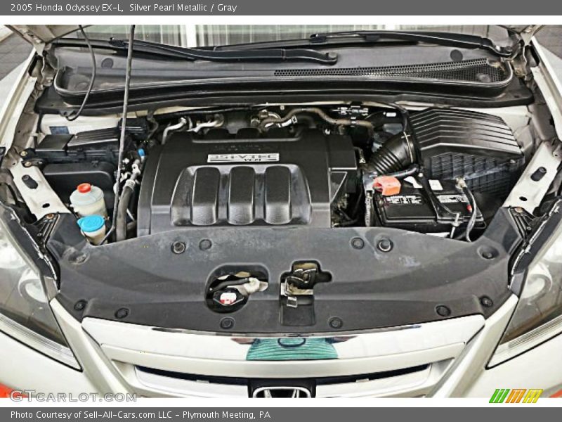 Silver Pearl Metallic / Gray 2005 Honda Odyssey EX-L