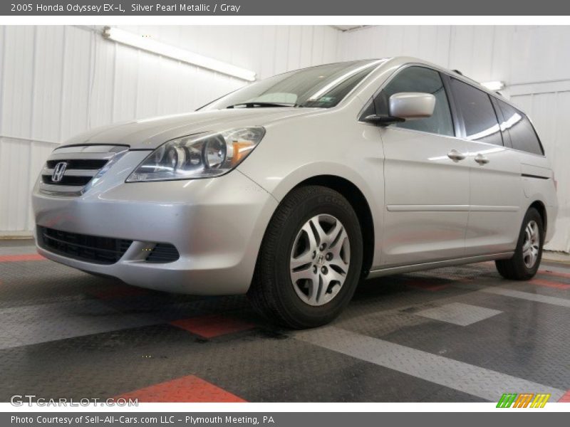 Silver Pearl Metallic / Gray 2005 Honda Odyssey EX-L