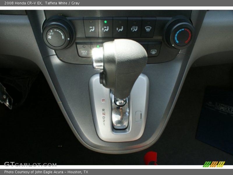 Taffeta White / Gray 2008 Honda CR-V EX