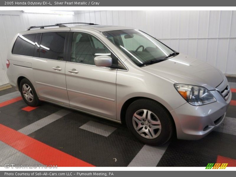 Silver Pearl Metallic / Gray 2005 Honda Odyssey EX-L