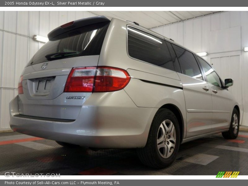 Silver Pearl Metallic / Gray 2005 Honda Odyssey EX-L