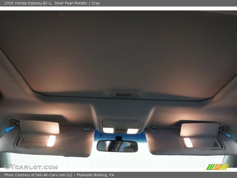 Silver Pearl Metallic / Gray 2005 Honda Odyssey EX-L