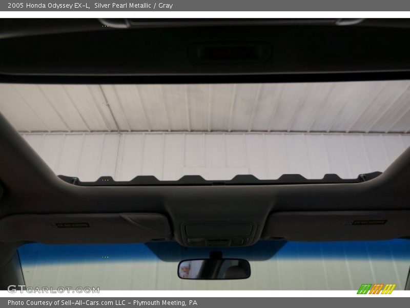 Silver Pearl Metallic / Gray 2005 Honda Odyssey EX-L