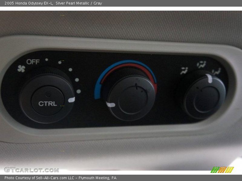 Silver Pearl Metallic / Gray 2005 Honda Odyssey EX-L