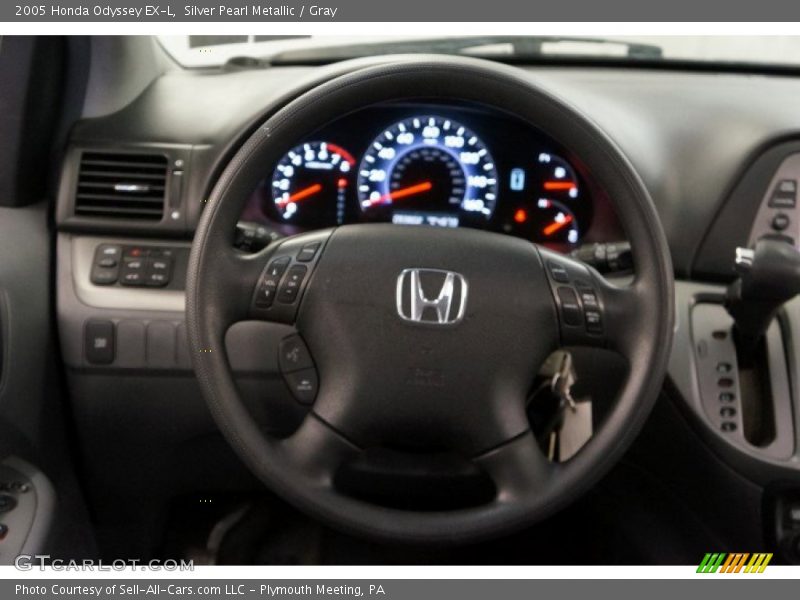 Silver Pearl Metallic / Gray 2005 Honda Odyssey EX-L
