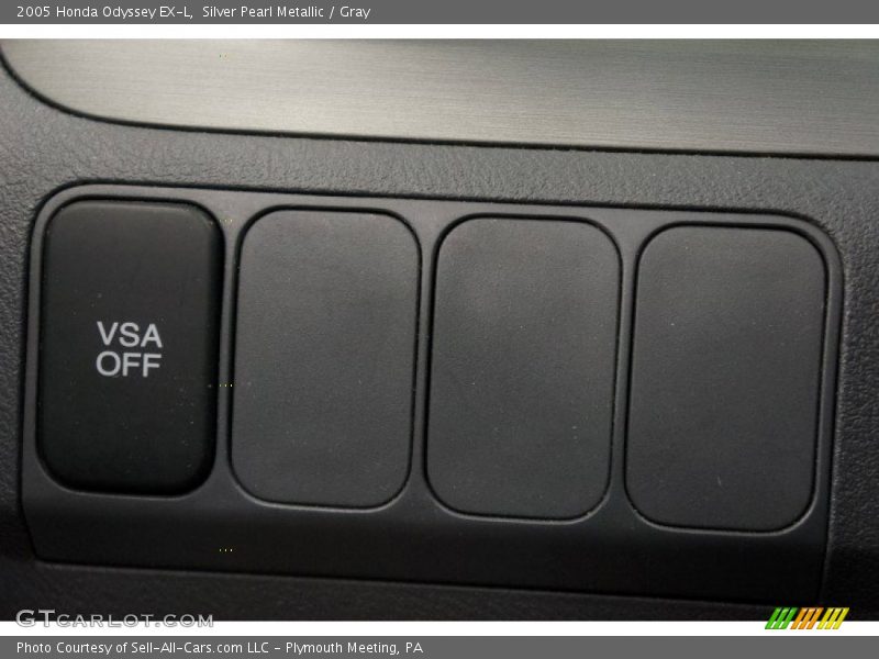 Silver Pearl Metallic / Gray 2005 Honda Odyssey EX-L