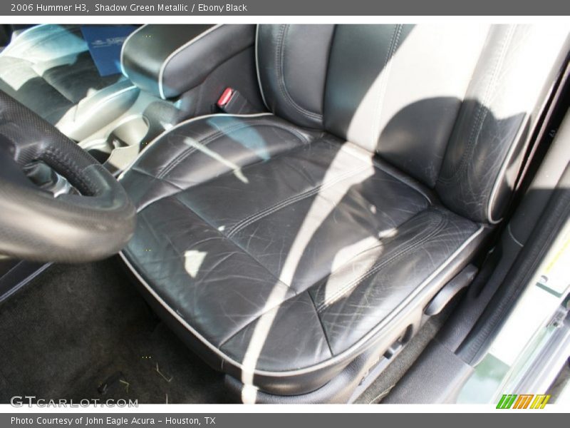 Shadow Green Metallic / Ebony Black 2006 Hummer H3