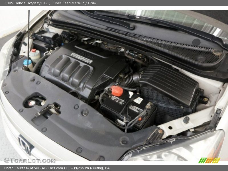 Silver Pearl Metallic / Gray 2005 Honda Odyssey EX-L