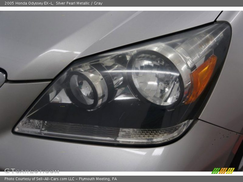 Silver Pearl Metallic / Gray 2005 Honda Odyssey EX-L