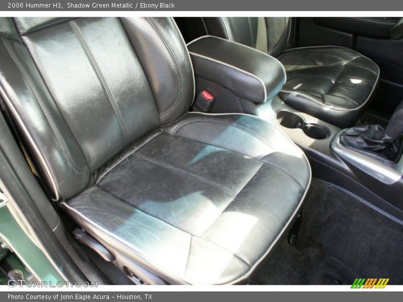 Shadow Green Metallic / Ebony Black 2006 Hummer H3