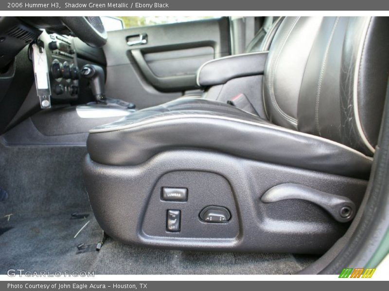 Shadow Green Metallic / Ebony Black 2006 Hummer H3