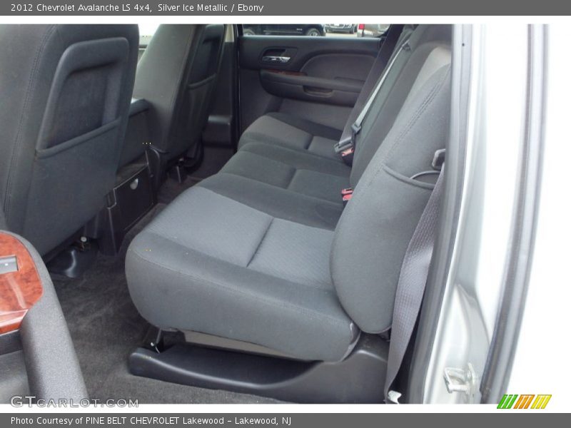 Silver Ice Metallic / Ebony 2012 Chevrolet Avalanche LS 4x4
