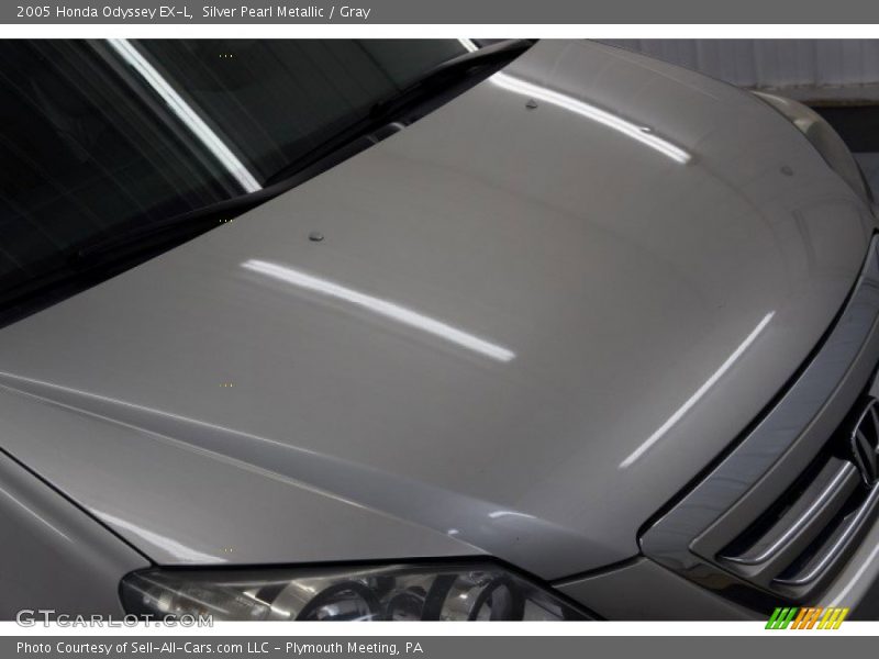 Silver Pearl Metallic / Gray 2005 Honda Odyssey EX-L