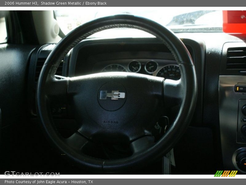 Shadow Green Metallic / Ebony Black 2006 Hummer H3
