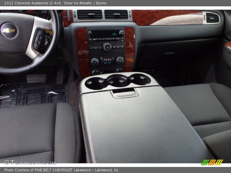 Silver Ice Metallic / Ebony 2012 Chevrolet Avalanche LS 4x4