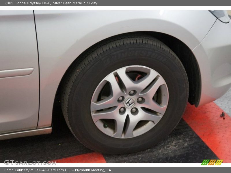 Silver Pearl Metallic / Gray 2005 Honda Odyssey EX-L