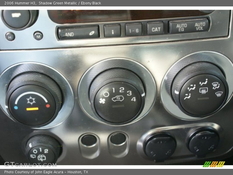 Shadow Green Metallic / Ebony Black 2006 Hummer H3
