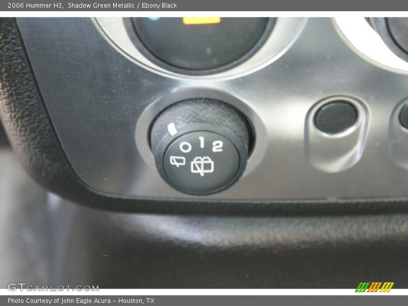 Shadow Green Metallic / Ebony Black 2006 Hummer H3