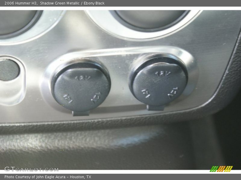Shadow Green Metallic / Ebony Black 2006 Hummer H3
