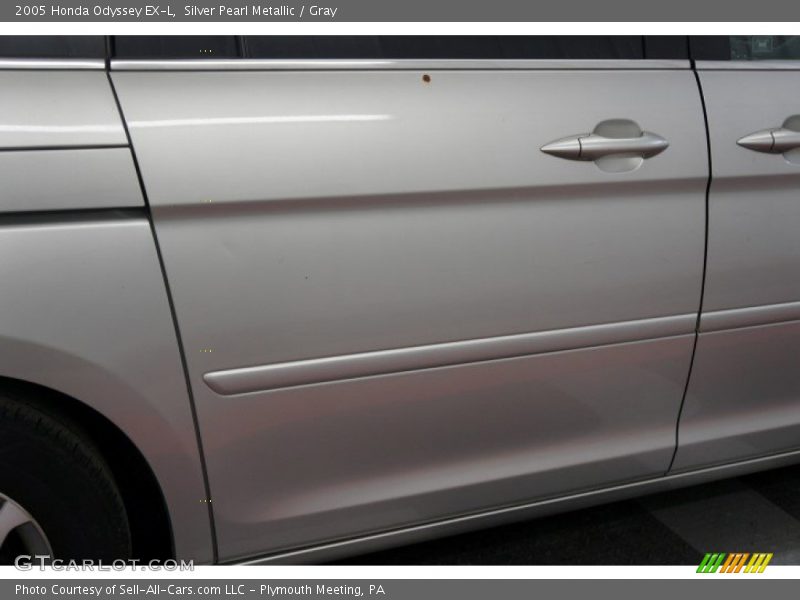 Silver Pearl Metallic / Gray 2005 Honda Odyssey EX-L
