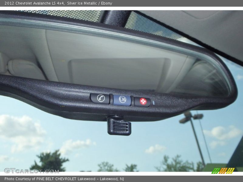 Silver Ice Metallic / Ebony 2012 Chevrolet Avalanche LS 4x4
